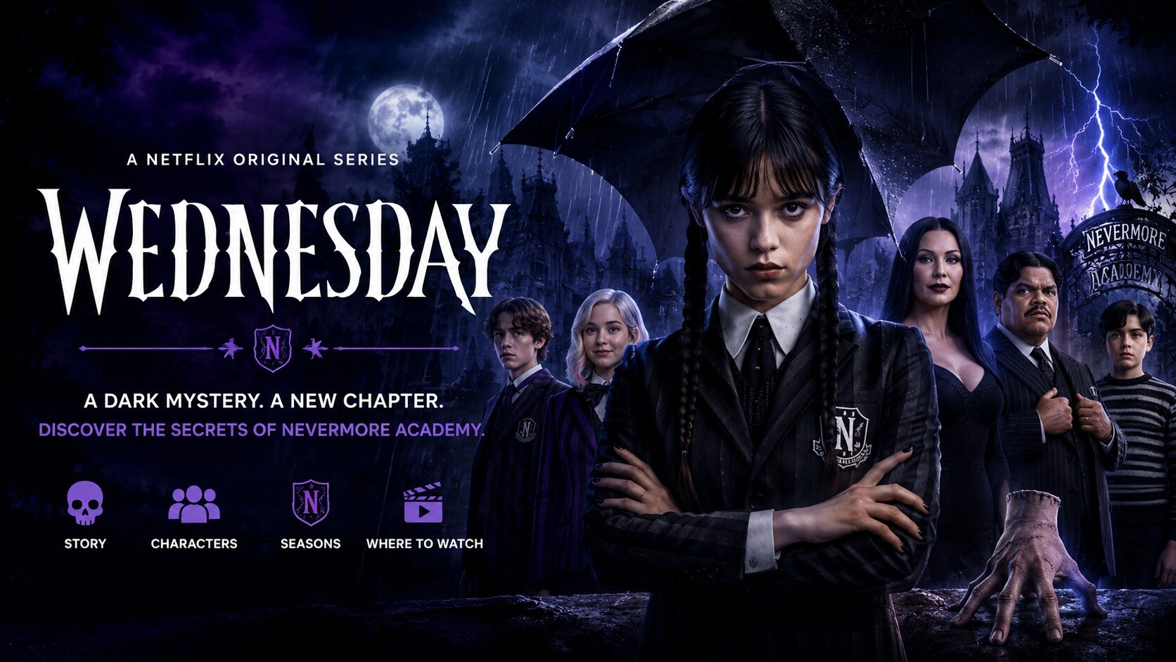 Wednesday Netflix series guide